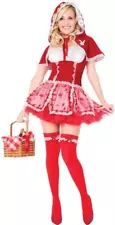 Little Red Vixen - Riding Hood Cosplay - Playboy, Adult X-Small, 5-Piece Costume