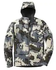 Kuiu Ultralight Hunting Camo Rubicon Hooded Jacket Vias Pattern - Size Large L