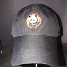 Panda Express Strapback Hat Baseball Cap Black Employee Uniform Small - L/XL