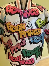 Headgear Classics HGC Fresh Prince of Bel Air Satin Multi Bomber Jacket L