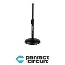 Gator GFW-MIC-0501 Round Base Desktop Mic Stand PRO AUDIO NEW PERFECT CIRCUIT