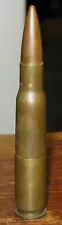 WW2 1942 Trench Art US Military Large Bullet Cigarette Lighter Vintage