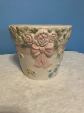 Pfaltzgraff Perennial Rose XL Flower Planter Pot Excellent Gardening Plants