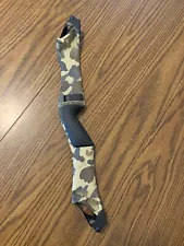 Bear Takedown Riser “B” Length, Fred Bear Camo, Aluminum, RH