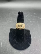 RARE 10KT Hendrick Racing 100 Wins Gold Ring