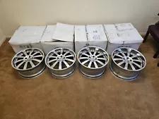 HRE 943R 20 inch staggered, polished 3-piece rims for sale.