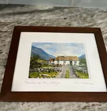 The Quiet Man Cottage Tim Moloney Print 1642 Of 2000 Signed Matted And Framed