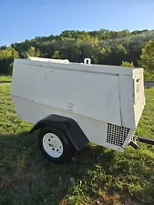 2003 Sullair 375H 375 CFM Air Compressor LOW HOURS! John Deere Turbo diesel