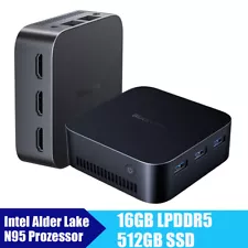 Blackview Mini PC MP80 16GB+512GB Intel 12th Windows 11 Mini Desktop Computers