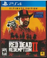 Red Dead Redemption 2: Ultimate Edition PS4 (Brand New Factory Sealed US Version