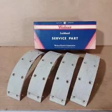 1954 1955 1956 1957 1958 Studebaker Champion & Scotsman Front Brake Shoe Linings