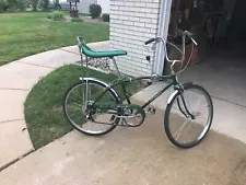 Schwinn 1971 Stingray 5 Speed Green Manta Ray 24" Bicycle Original Paint