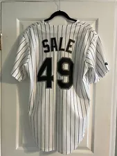 Chicago White Sox Chris Sale Majestic Home Jersey Medium