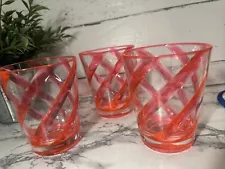 pink drinking glasses for sale