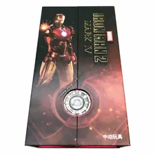 Xmas Gift ZD Marvel IRON MAN 2 MK4 Mark4 Action Figure Toys Avengers Heroes 7"