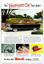 Original 1953 Nash Ambassador Cars - Original Print Advertisement (7in x 10in)