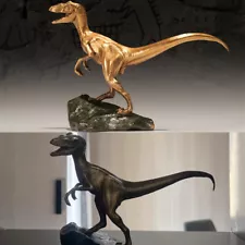 Bronze Dinosaur Statue 6ins Model Animal Collectible Display IN STOCK