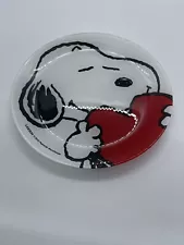 Not for sale snoopy glass party plates 3peace from Japan