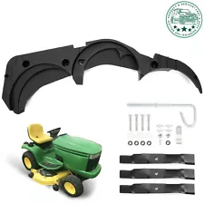 For John Deere 54C 54X 54D 54" Lawn Mower Grass Mulching Attachment with Blades