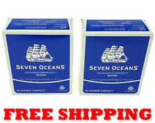 HALAL 2x BOX 500g EMERGENCY FOOD RATION MEAL SURVIVAL BISCUITS SEVEN OCEANS MRE