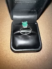 Natural 2.4 Karat Emerald ring