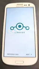 Samsung Galaxy S3 16GB White S 3 (Unlocked) Running Lineage OS