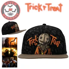 Trick 'r Treat Sam with Pumpkins Flatbill Hat