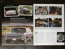 1965 Rambler Station Wagon 6-Page Original Article 1023