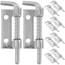 10 Pcs Trailer Door Lock Spring Latch Loaded Movable Bolt Hinge