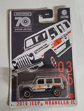 Matchbox #HLM74 70th Anniversary Series #3 2018 Jeep Gladiator Wrangler JL