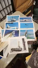 VINTAGE LOT OF 19 NASA Rockwell International Photograph Space Shuttle