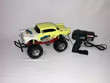 New Bright Chevy Bel-Air Mud Slinger Shocker RC Truck Vintage 1989 4x4x4 READ