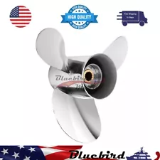 13 x 21 Outboard Propeller Stainless Steel for Yamaha 50-130HP PROP 15 Tooth