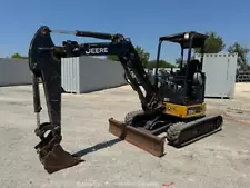 2019 John Deere 35G Hydraulic Mini Excavator Backhoe Aux Hyd Bucket bidadoo