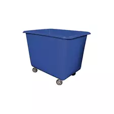 ROYAL BASKET TRUCKS G08-BLX-PGA-4UNN Cube Truck,LDPE,Blue,10.0 cu. ft. 35LF31