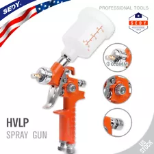 Mini Air Spray Gun HVLP 0.8MM Auto Car Detail Touch Up Paint Sprayer Spot Repair