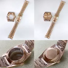 36mm/39mm Watch Case + Strap Sapphire Glass for NH35/36 Movement