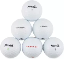 150 MINT and Near Mint Noodle Golf Balls - FREE SHIPPING 5A 4A Bulk Sale