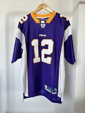 Reebok Percy Harvin #12 Minnesota Vikings Jersey Large Stitched Authentic NFL