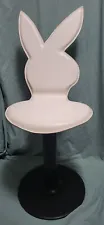 PLAYBOY CLUB 1980s ORIGINAL Bunny Playmate Swivel Bar Stool Chair #40