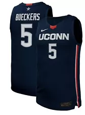 UConn Huskies Paige Bueckers #5 Nike Women's Blue Official NCAA Game Jersey XL