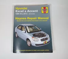 Haynes Repair Manual 43015 Hyundai Excel 1986-1994 Accent 1995-2013