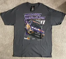 Denny Hamlin FedEx T-shirt - SIZE: MED - NEW W/ TAG