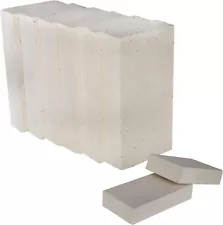 Insulating Fire Brick - 1.75" x 4.5" x 9" (Pack of 8) Fire Bricks For Fireplaces