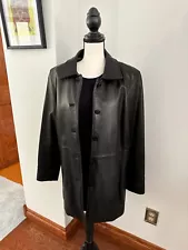 Women's Vintage Leather Coat