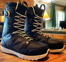 SALOMON LAUNCH (SJ BOA LACE) SNOWBOARD BOOTS | SIZE 13 | EU 46.5 | NEW! OPEN BOX