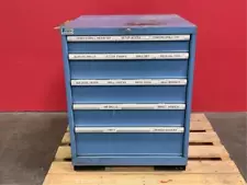 Lista 5 Drawer Industrial Tool Cabinet Shop Equipment Storage Box bidadoo