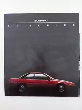 1989 Subaru XT Original Car Dealer Sales Brochure for '89