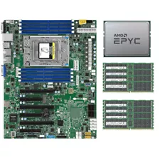 Supermicro H11SSL-i SP3 motherboard+AMD EPYC CPU+16GB * 4~64GB * 8 RAM optional