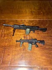 G.I. Joe Classified Night Force Shockwave machine guns